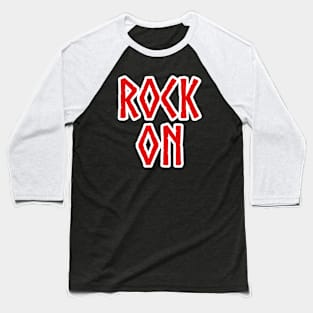 Rock On Baseball T-Shirt